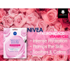 NIVEA NATURAL GLOW BOOSTER SHEET MASK WITH HYALURONIC ACID + VITAMIN C & E FOR ALL SKIN TYPES 1 SHEET